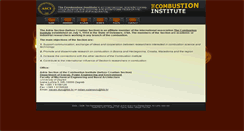 Desktop Screenshot of adriacombustioninstitute.org